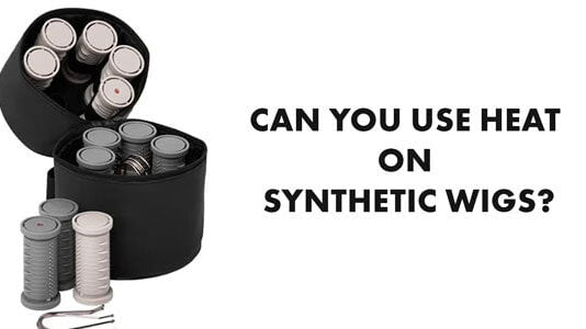 Styling Synthetic Wigs with Low Heat Rollers
