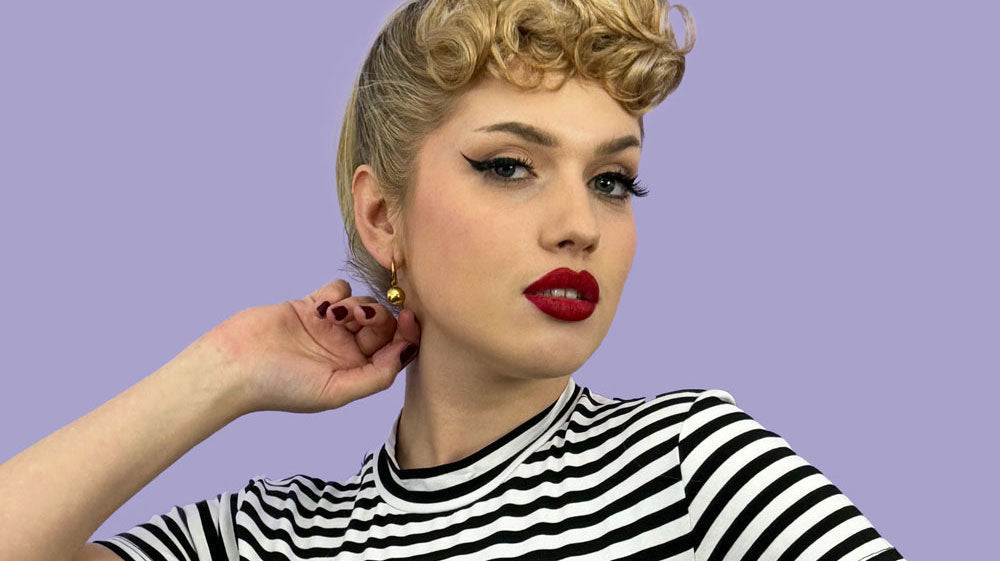 Why curly bangs keep returning — from 1940s glamour to Barbie