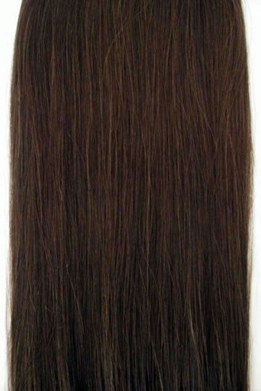 straight hair extensions colour chestnut brown 8