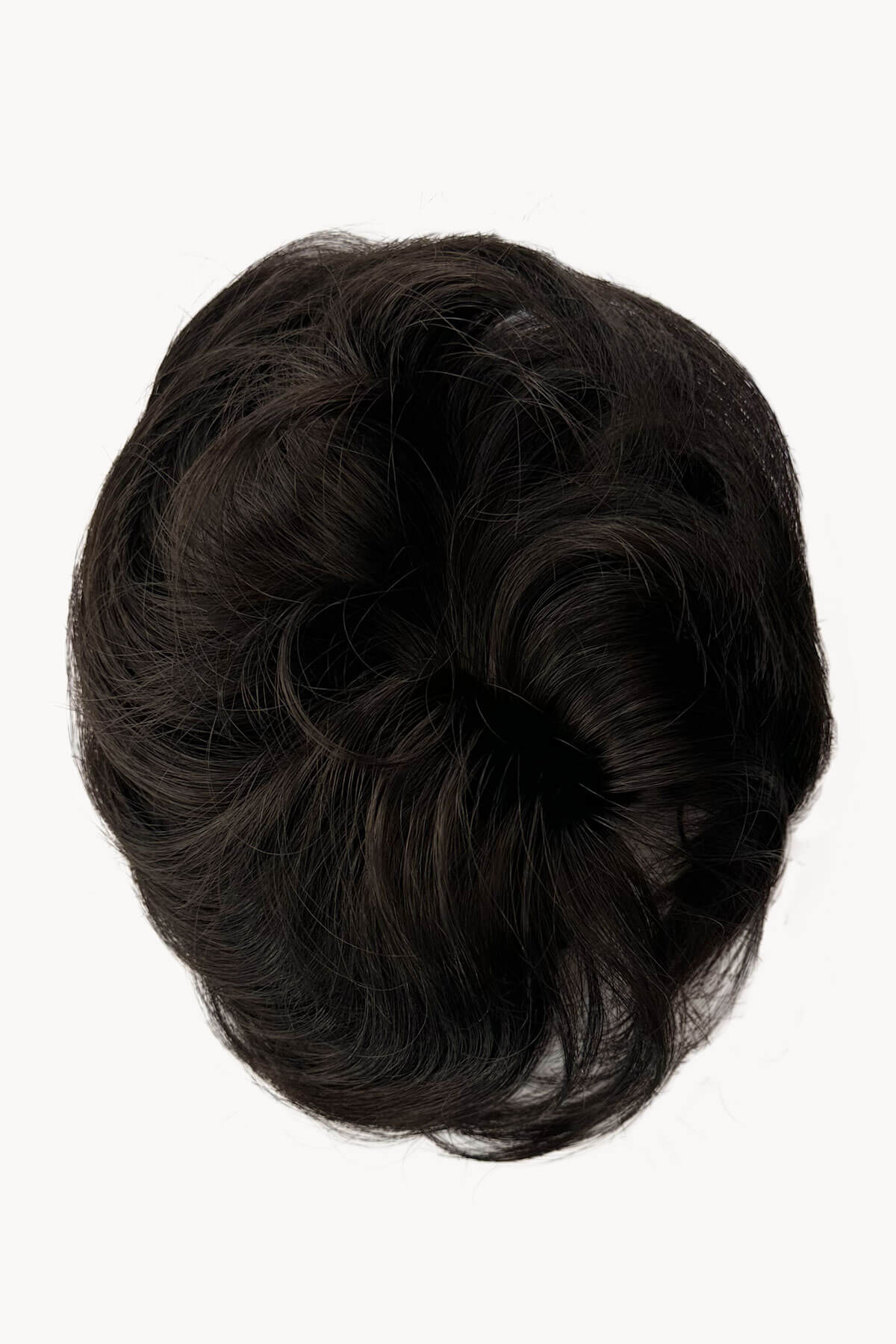Scrunchie bun hairpiece, easy updo messy bun: Betsy colour dark brown 4