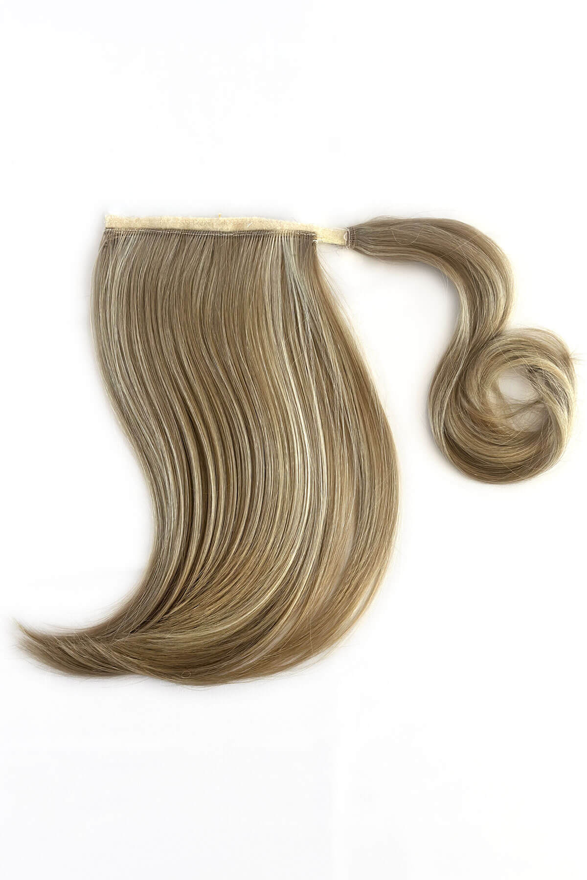 Sleek ponytail extension hairpiece, Flexihair: Jasmin blonde 24H613