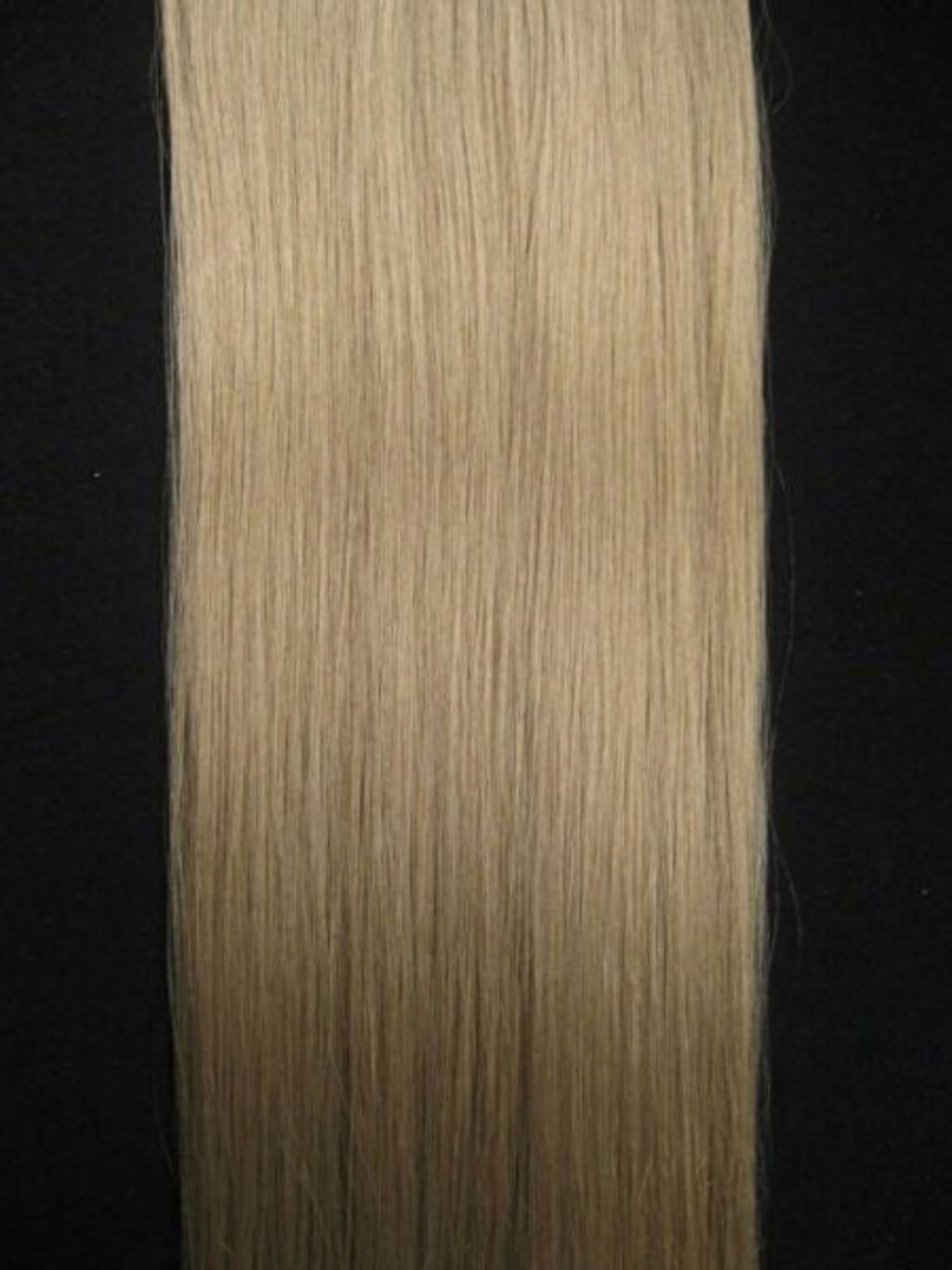 Clip-in hair extensions, 6 piece, full head, 150g ash blonde 24