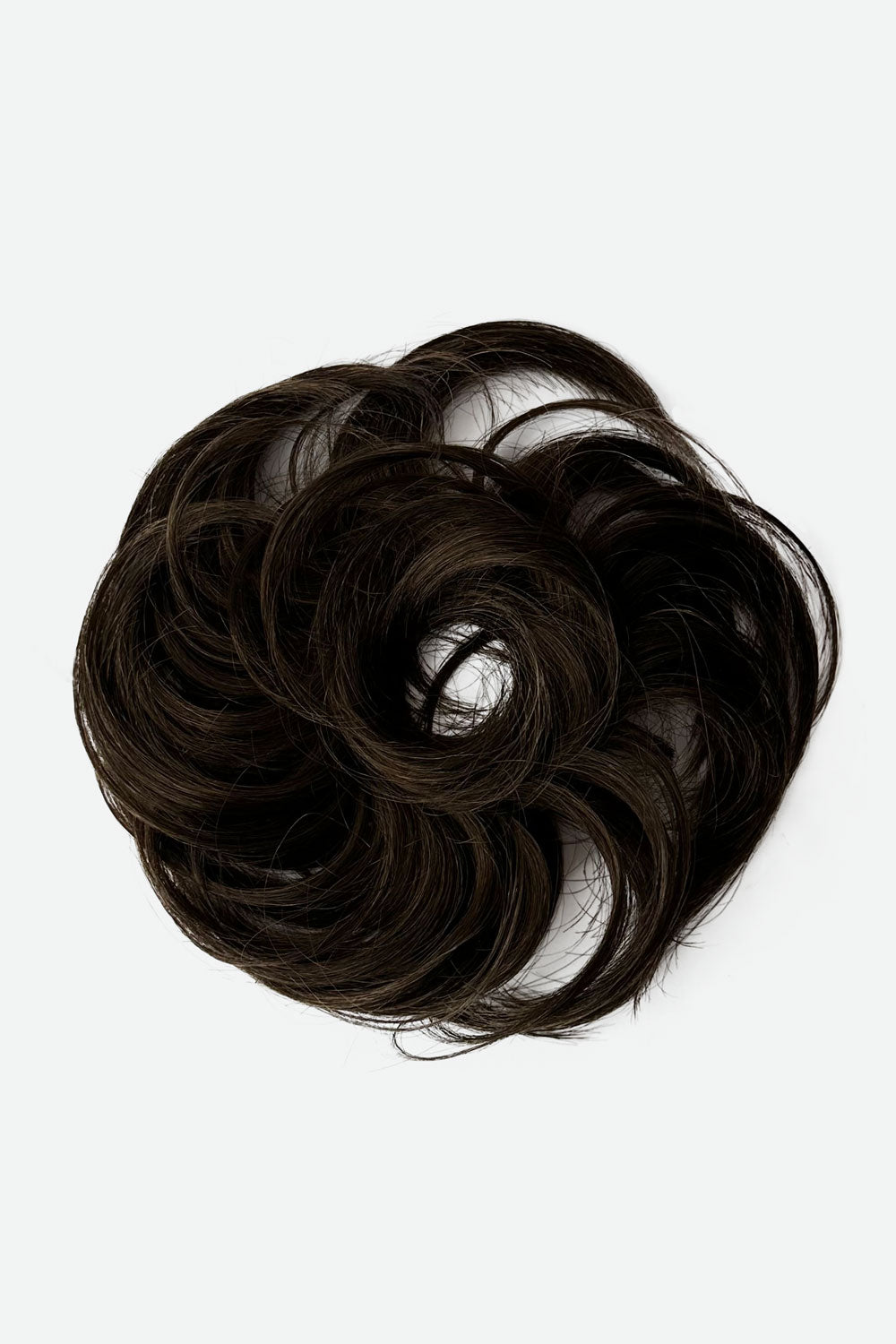 Scrunchie bun hairpiece, easy updo messy bun: Betsy chestnut brown 8