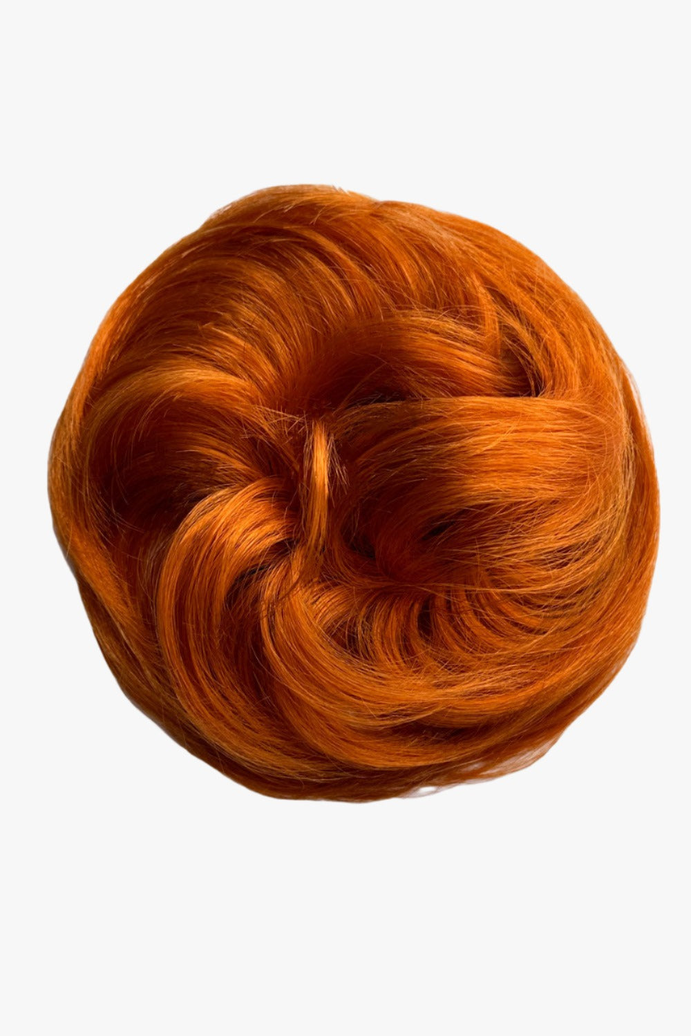 Scrunchie bun hairpiece, easy updo messy bun: Betsy ginger