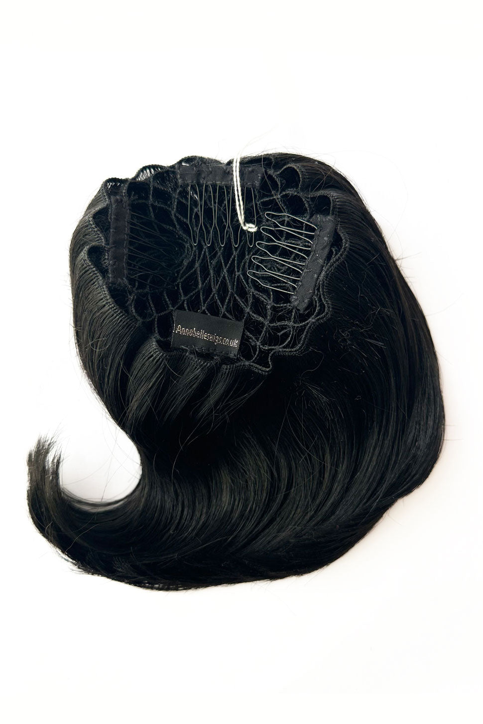 Beehive hairpiece hair height booster, Flexihair: Pixi black 1b