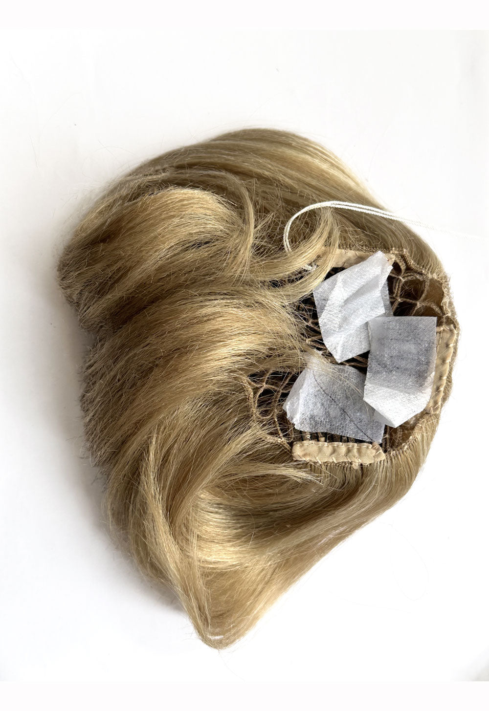Beehive hairpiece hair height booster, Flexihair: Pixi blonde 24H613