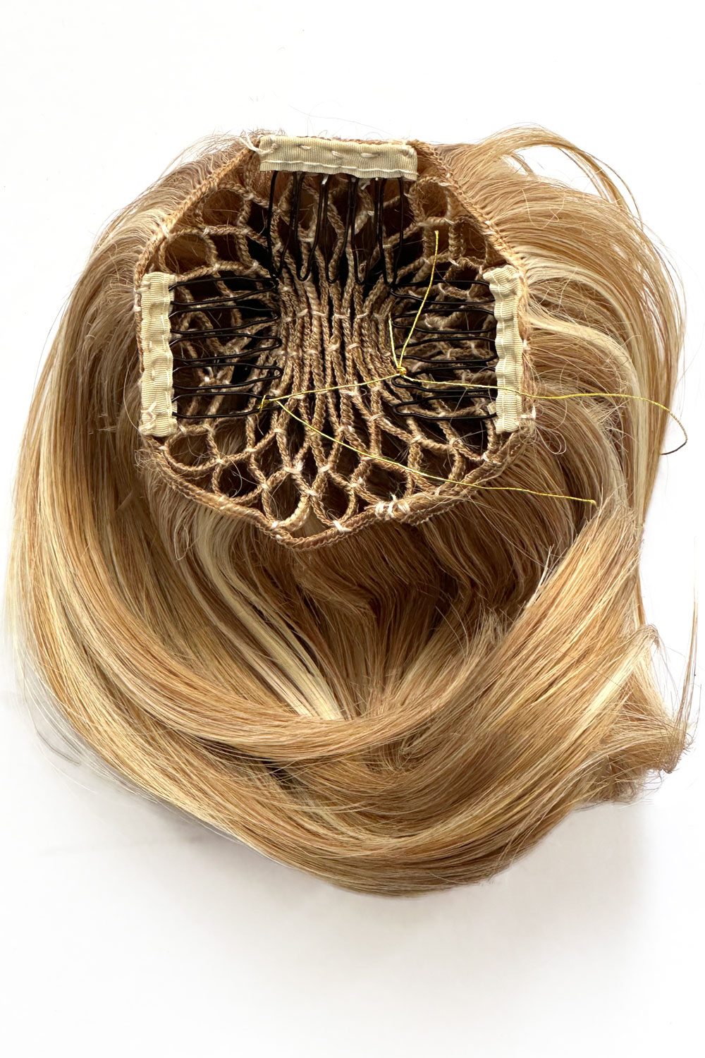 Beehive hairpiece hair height booster, Flexihair: Pixi blonde 24BH613