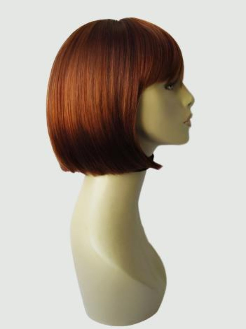 Copper red wig, bob style: Siren