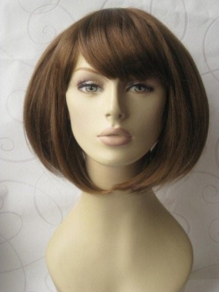 Annabelle's Wigs synthetic wig Dark Brown inverted bob wig, inverted/A-Line style: Colette