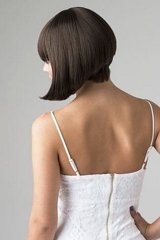 A-Line Wig, Inverted Bob, Dark Brown: Colette freeshipping - AnnabellesWigs