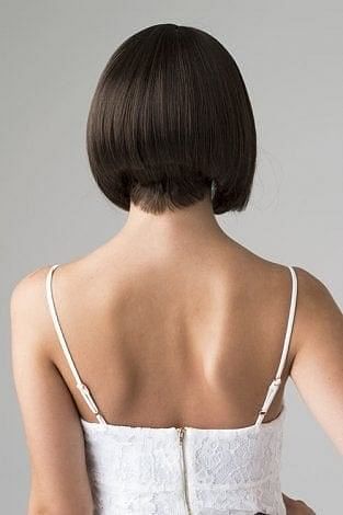 A-Line Wig, Inverted Bob, Dark Brown: Colette freeshipping - AnnabellesWigs